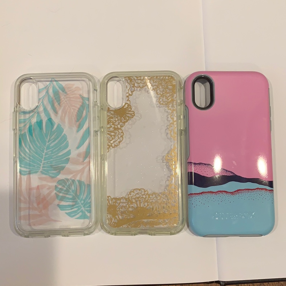 3 otter box cases